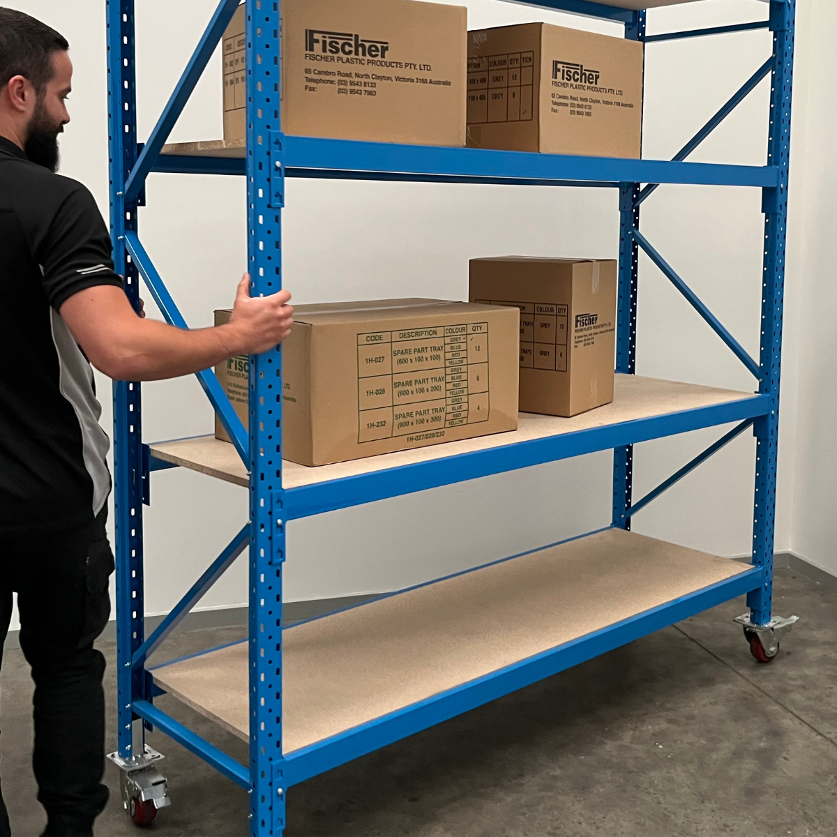 ReadyRack Longspan Mobile Shelving