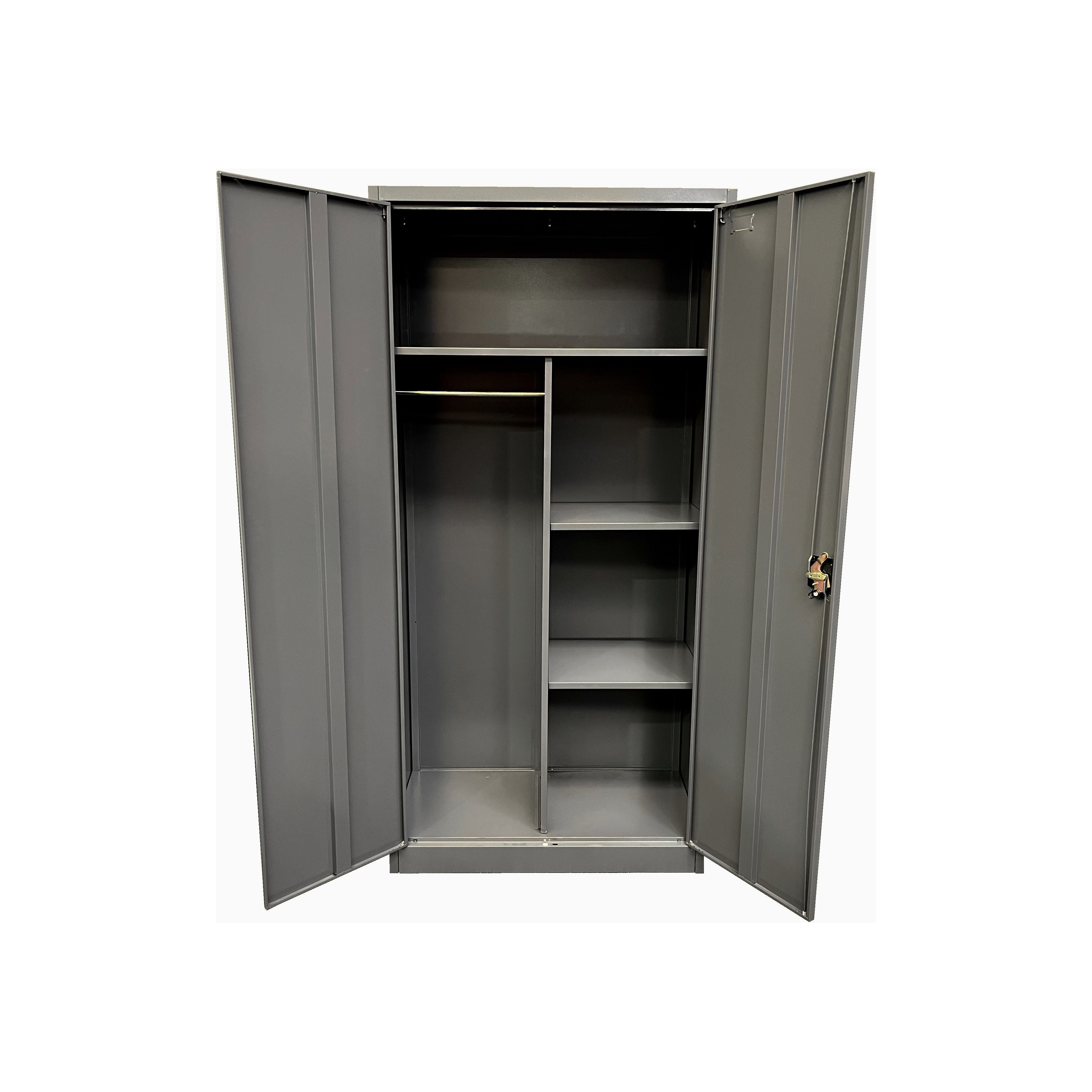 ReadyRack 2 Door Utility Lockable Cabinet with 5 Compartments