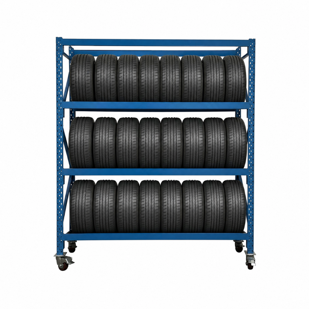 Mobile Tyre Rack