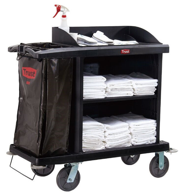 Cruise Housekeeping Cart - Black