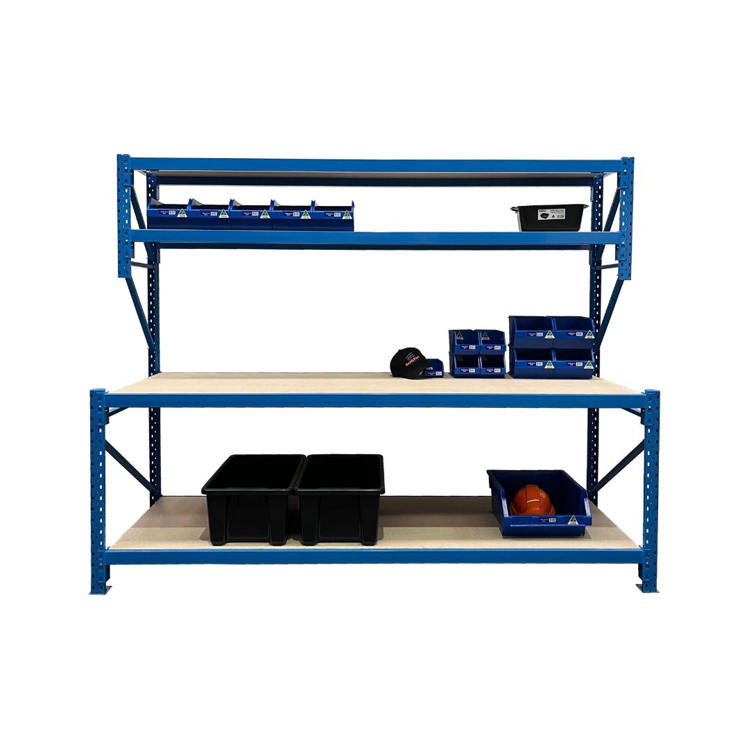 ReadyRack Blue Longspan Workstation