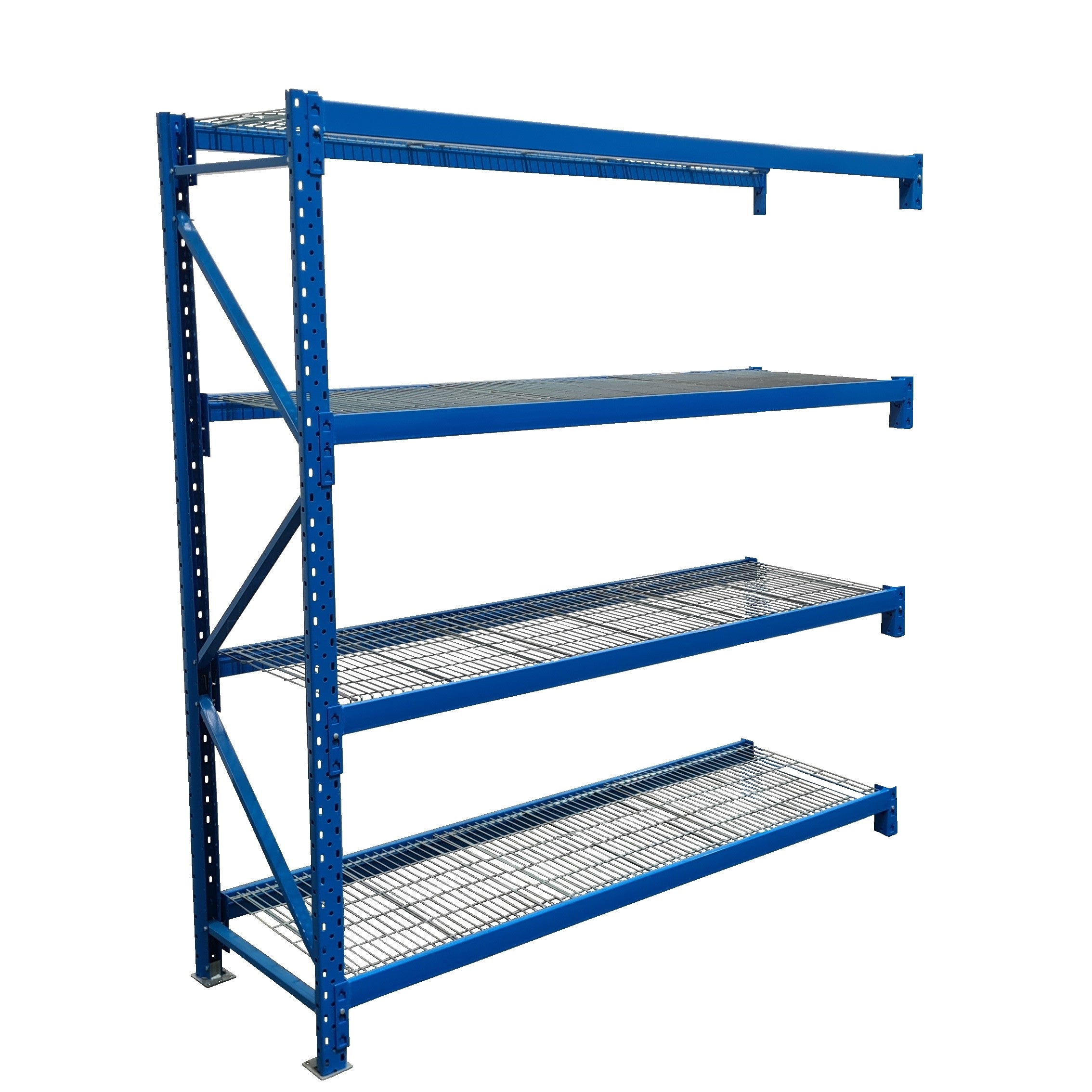 Longspan Shelving Add On Bay with Mesh 2000mm High x 600mm Deep