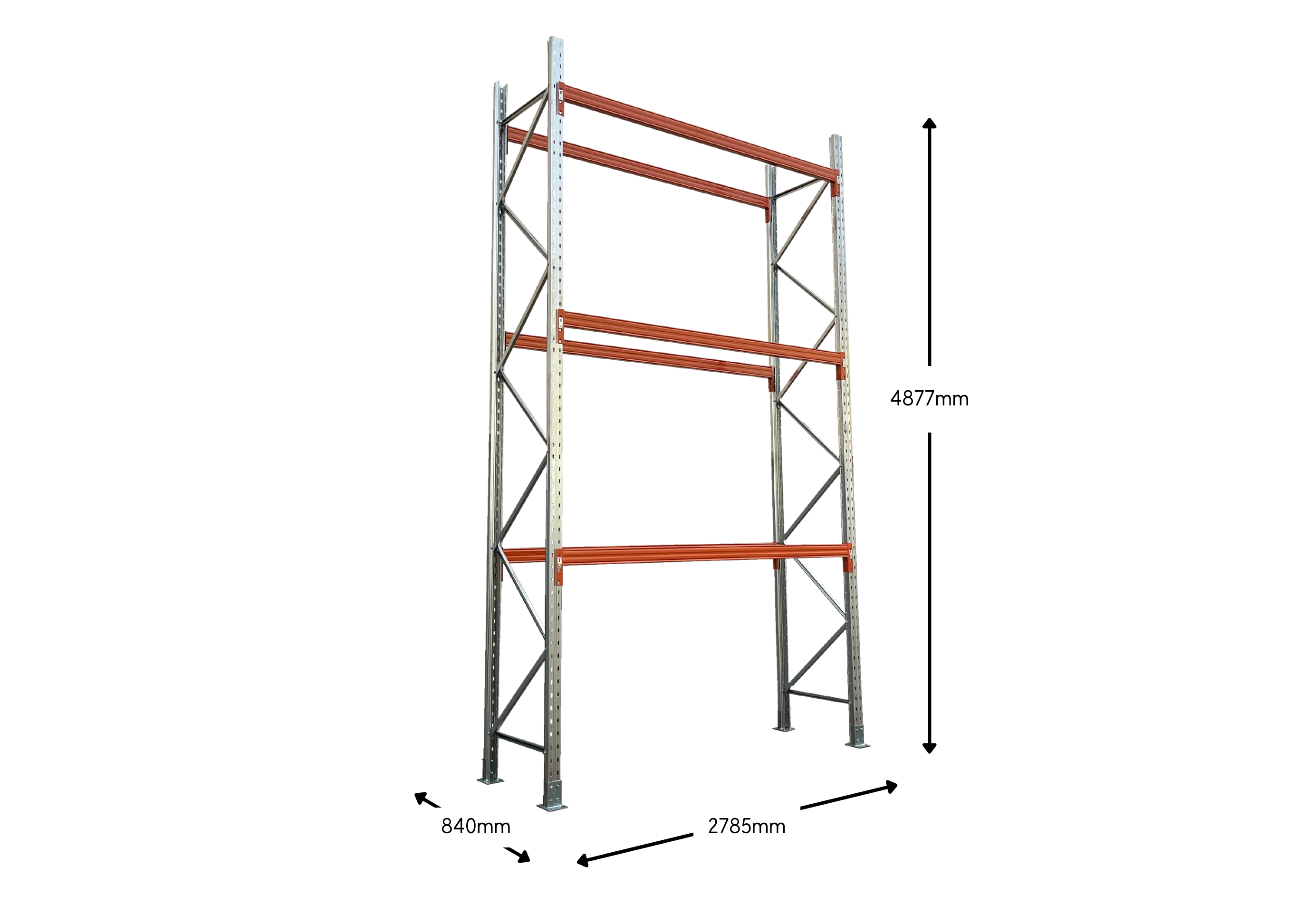 Selective Pallet Racking Single Bay Package