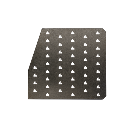 Internal Angled Front Divider for Aluminium Canopy