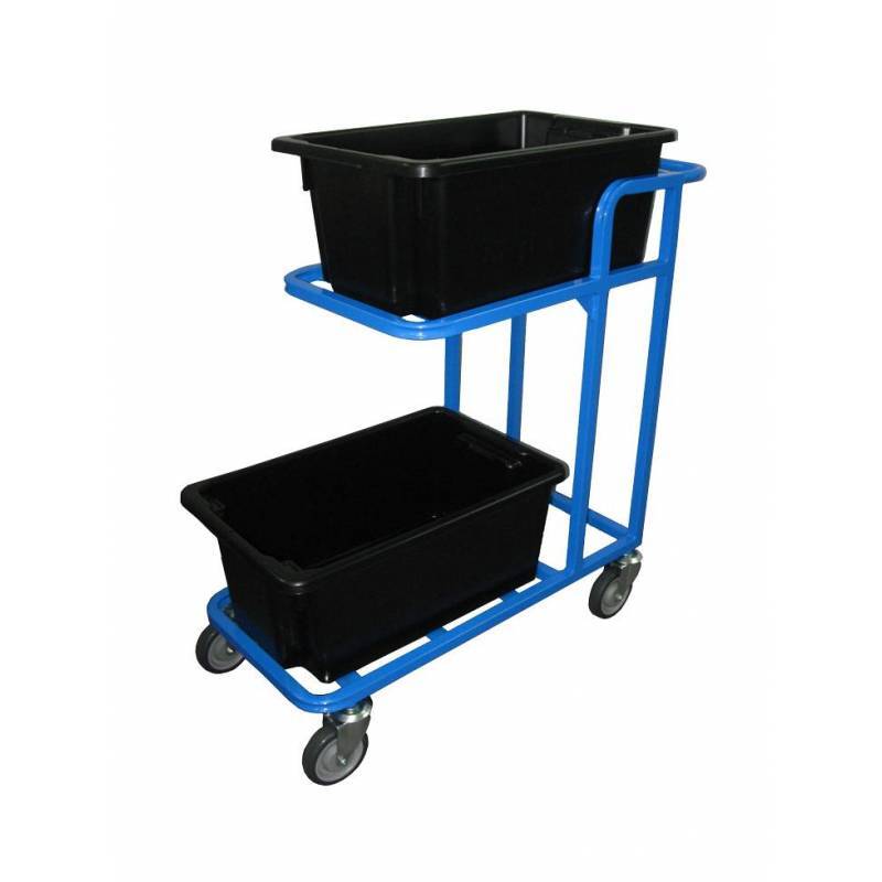 220kg Rated 2 Tier Platform Trolley