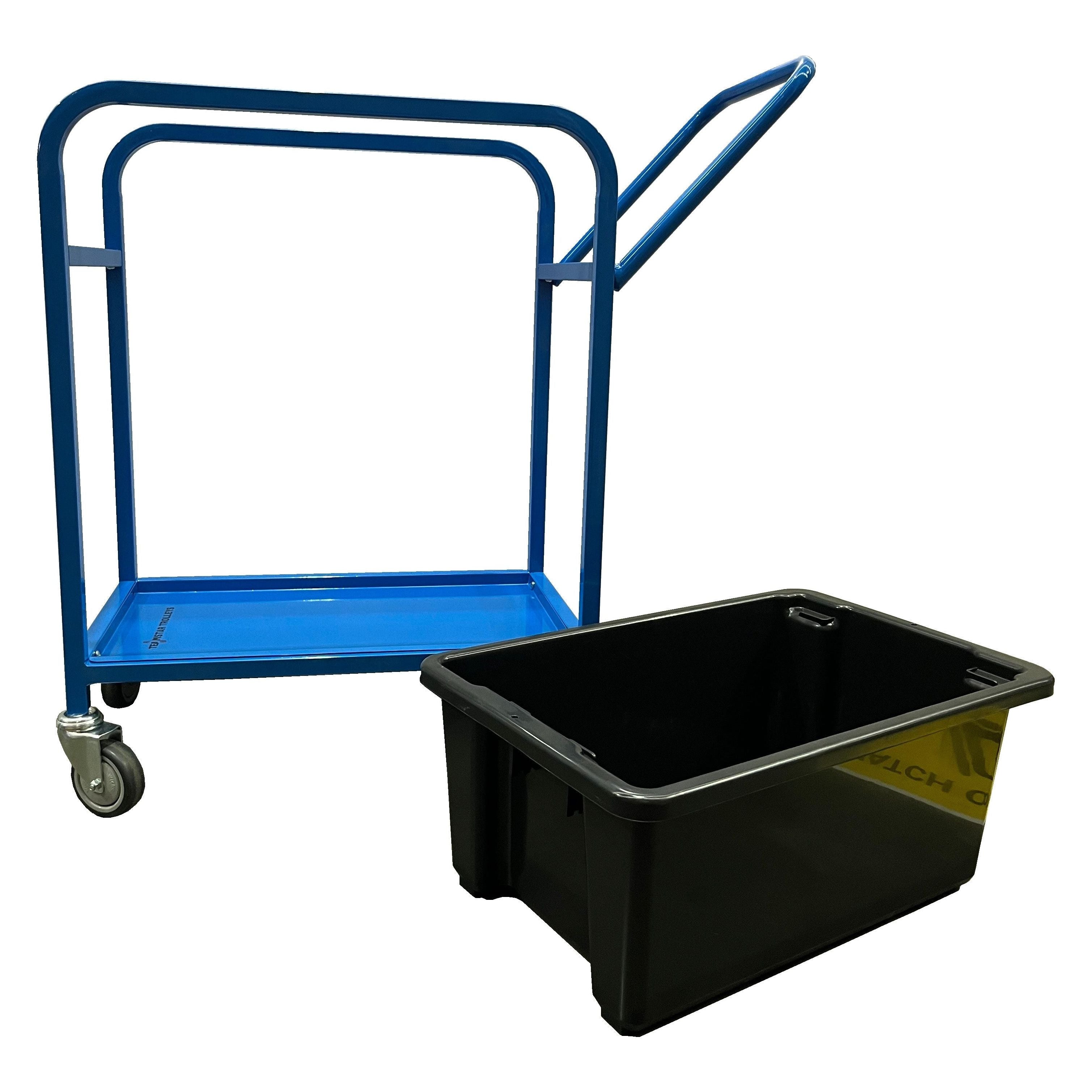 ReadyRack Stock / Order Picking Trolley with 52 Litre Tub