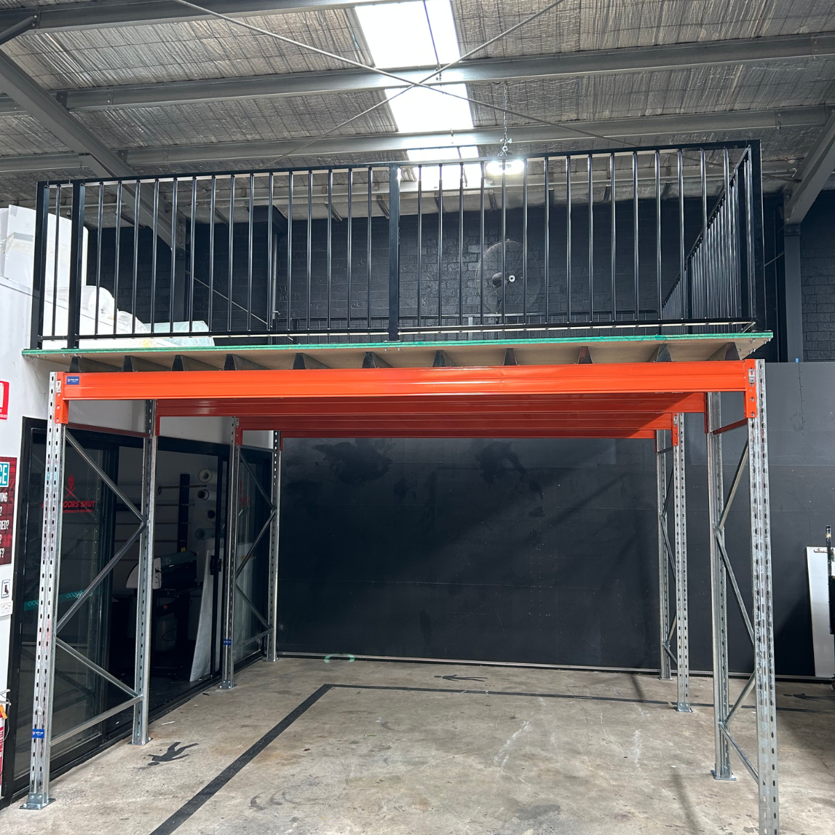 Rack Supported Mezzanine floor 