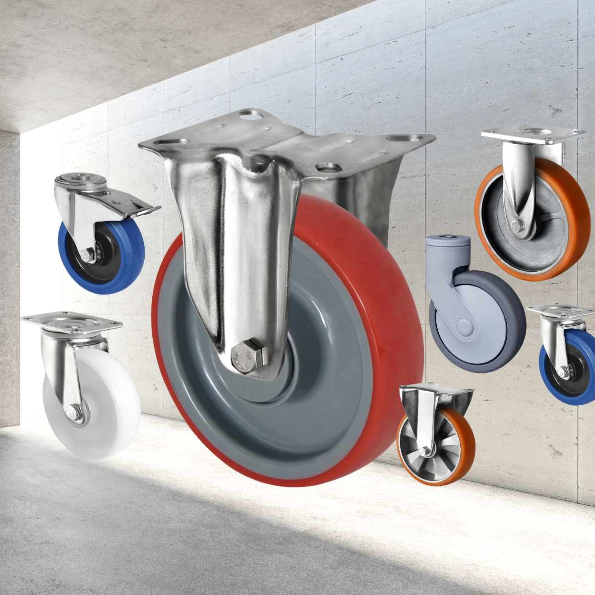 ReadyRack Castor Wheels. Choosing and maintaining castor wheels for workspaces. 