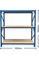 Longspan Shelving Starter Bay With 3 Levels