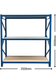 Longspan Retail Shelving Starter Bay With 3 Levels