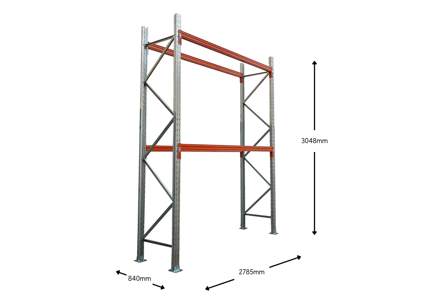 Pallet Racking Single Bay Package