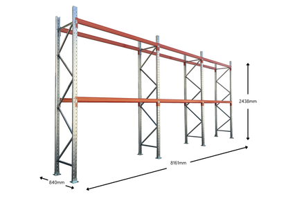 Pallet Racking Three Bay Package