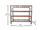 Heavy Duty Shelving Starter Bay 2438mm High with Mesh