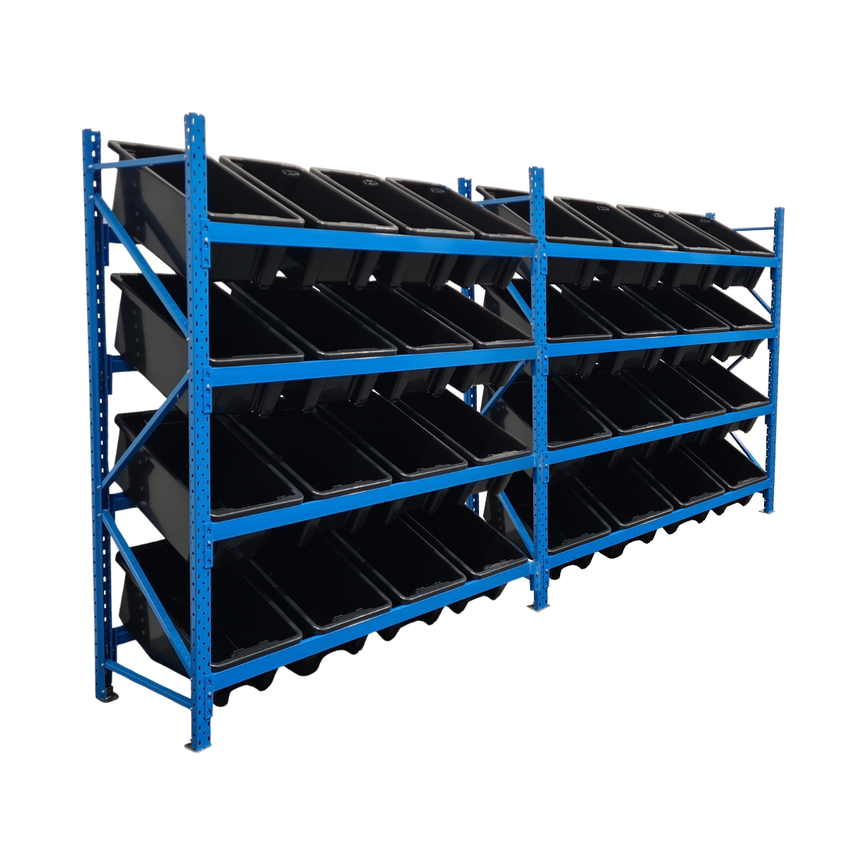 ReadyRack Long Span Shelving Package With Tubs 2000mm High Add On