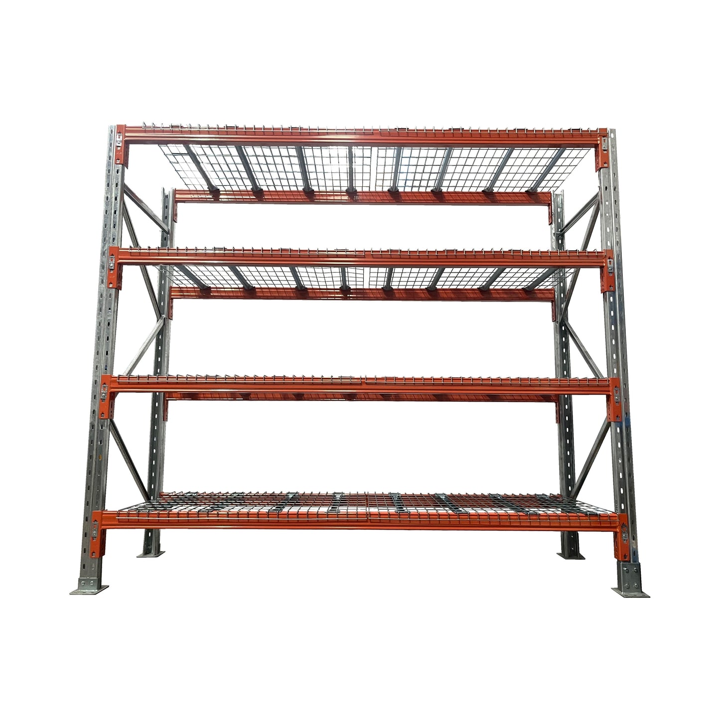 ReadyRack Pallet Racking Starter Bay 2438mm high with mesh