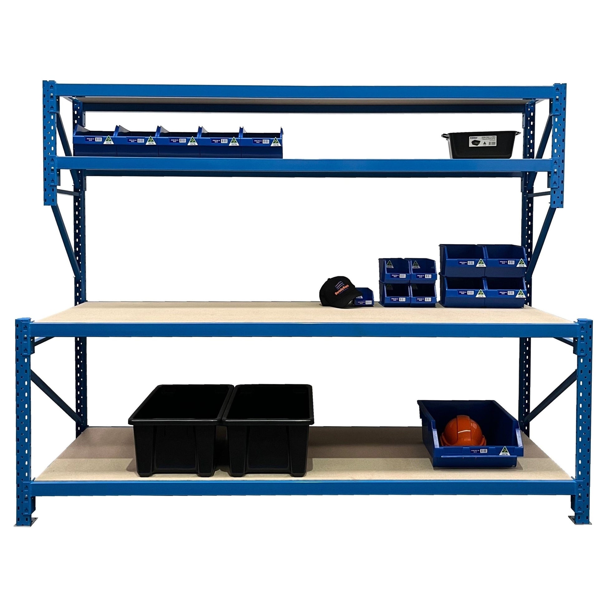 ReadyRack Blue Longspan Workstation