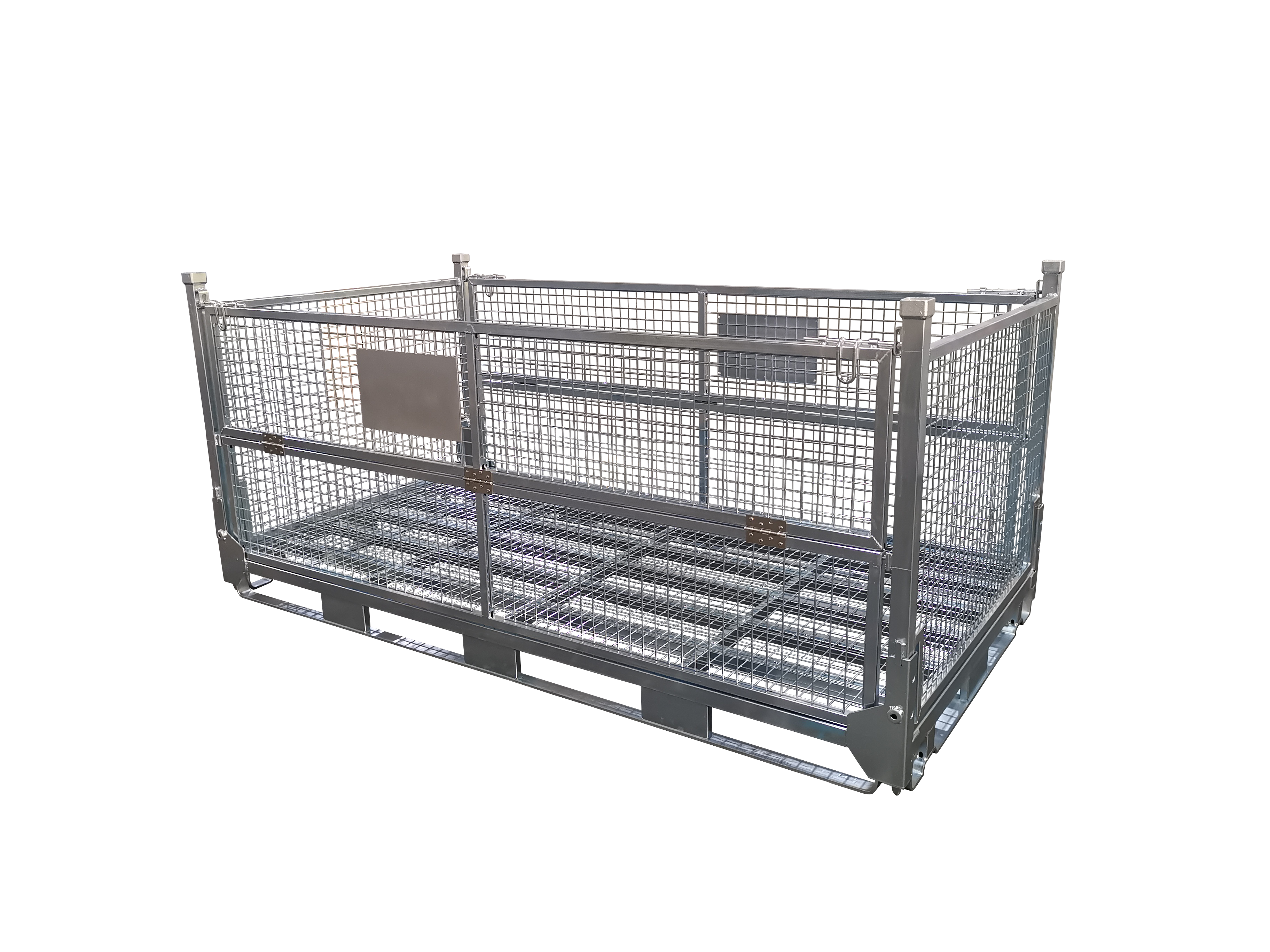 Double Collapsible Full Height Pallet Cage