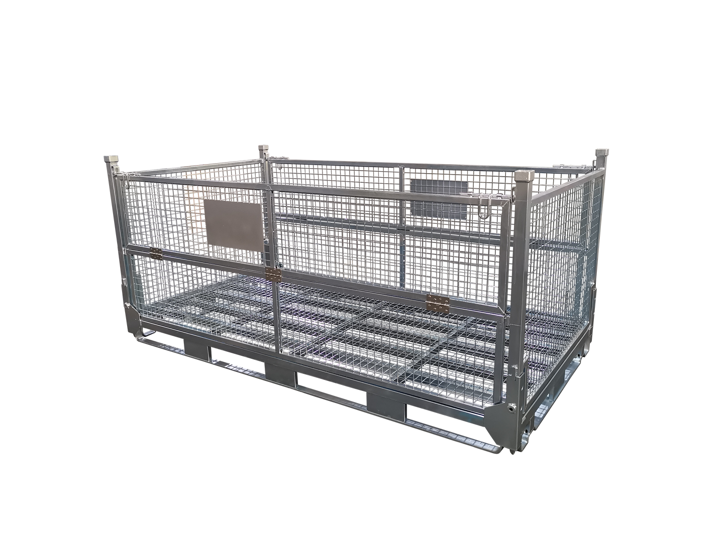 Double Collapsible Full Height Pallet Cage