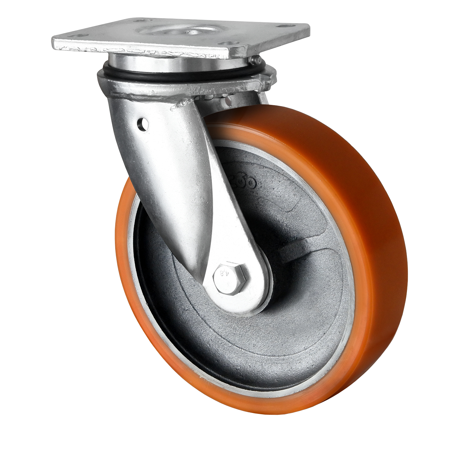 Polyurethane Extra Heavy Duty Castor 200mm