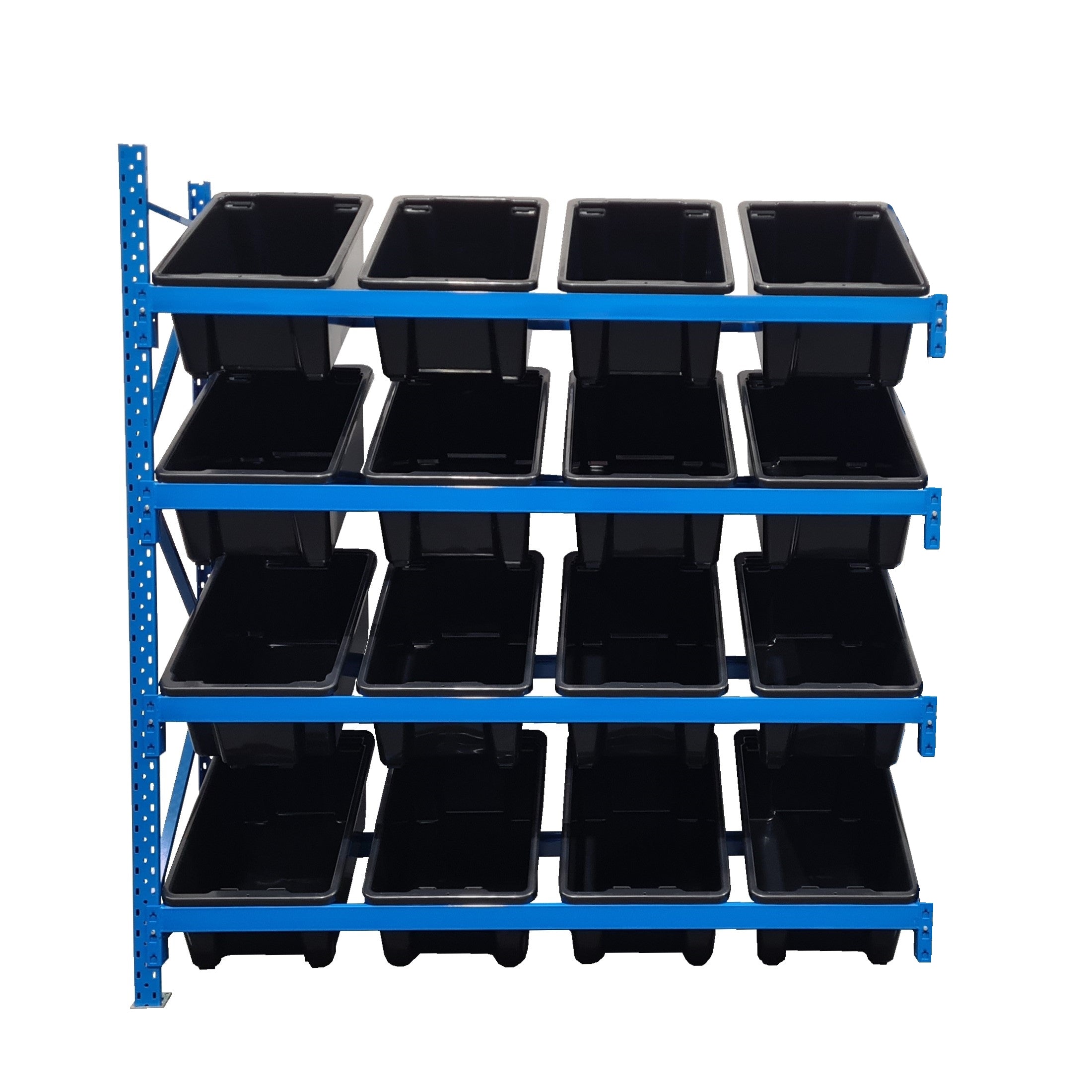 Long Span Shelving Package With Tubs 2000mm High Add On