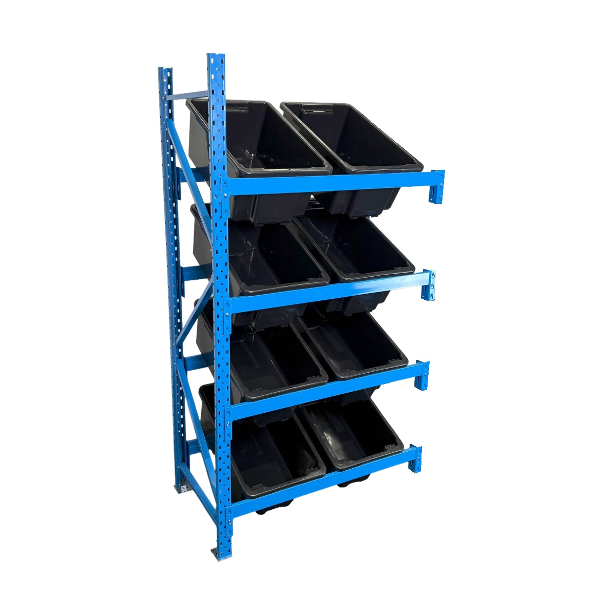 Long Span Shelving Package With Tubs 2000mm High Add On