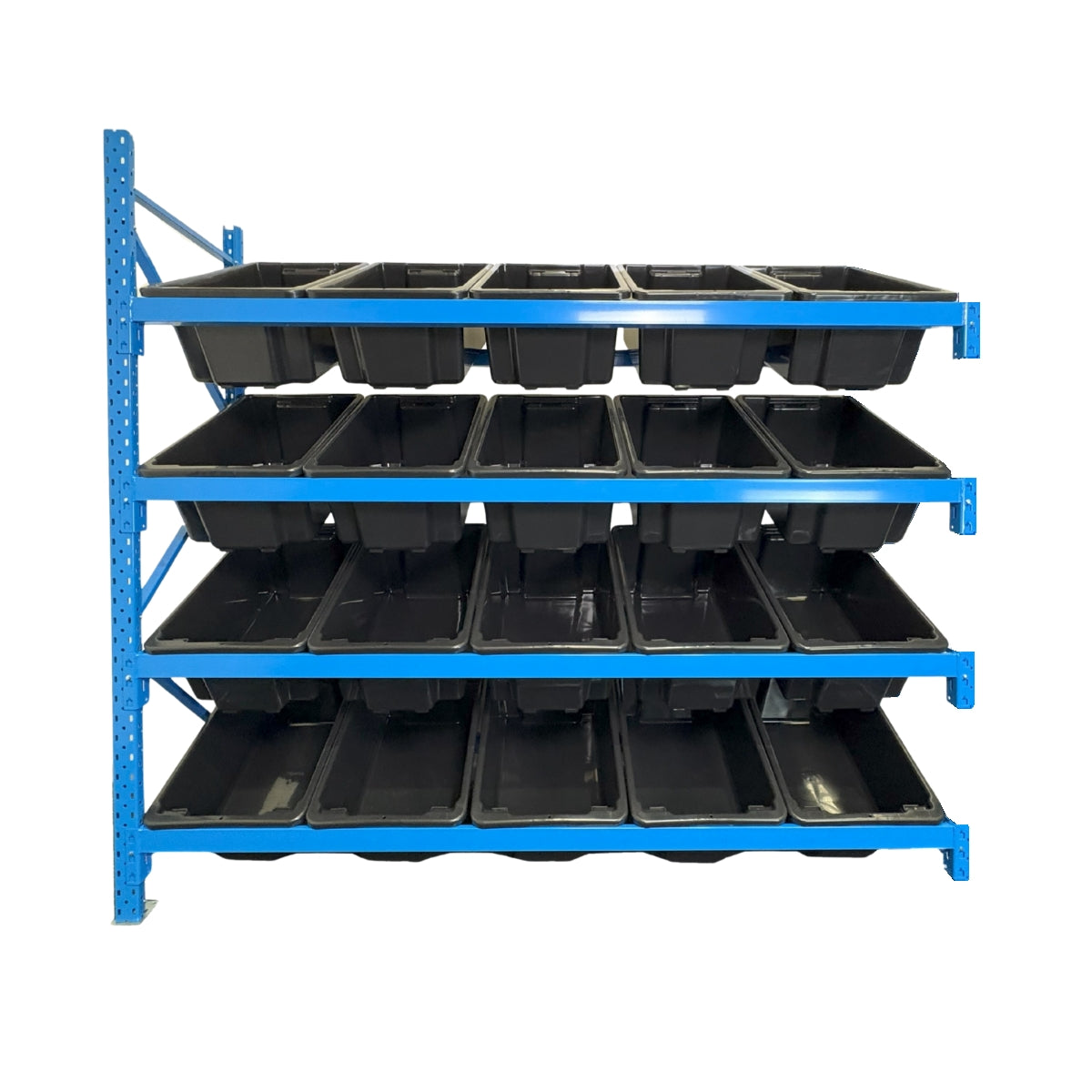 Long Span Shelving Package With Tubs 2000mm High Add On