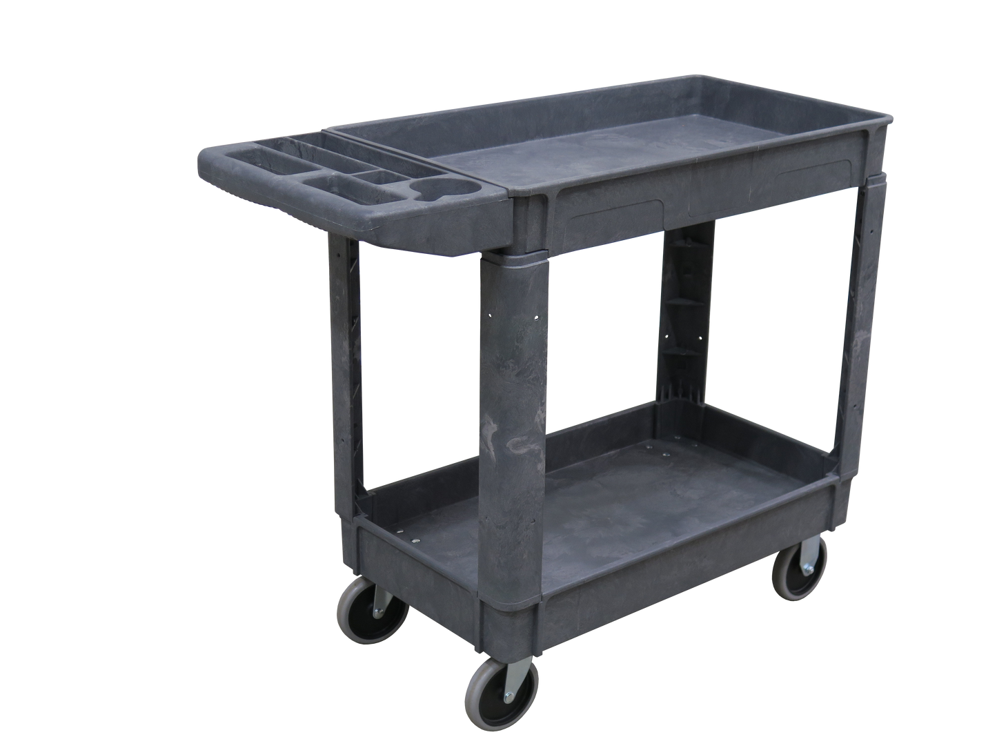 Plastic Warehouse Cart - 2 Tier