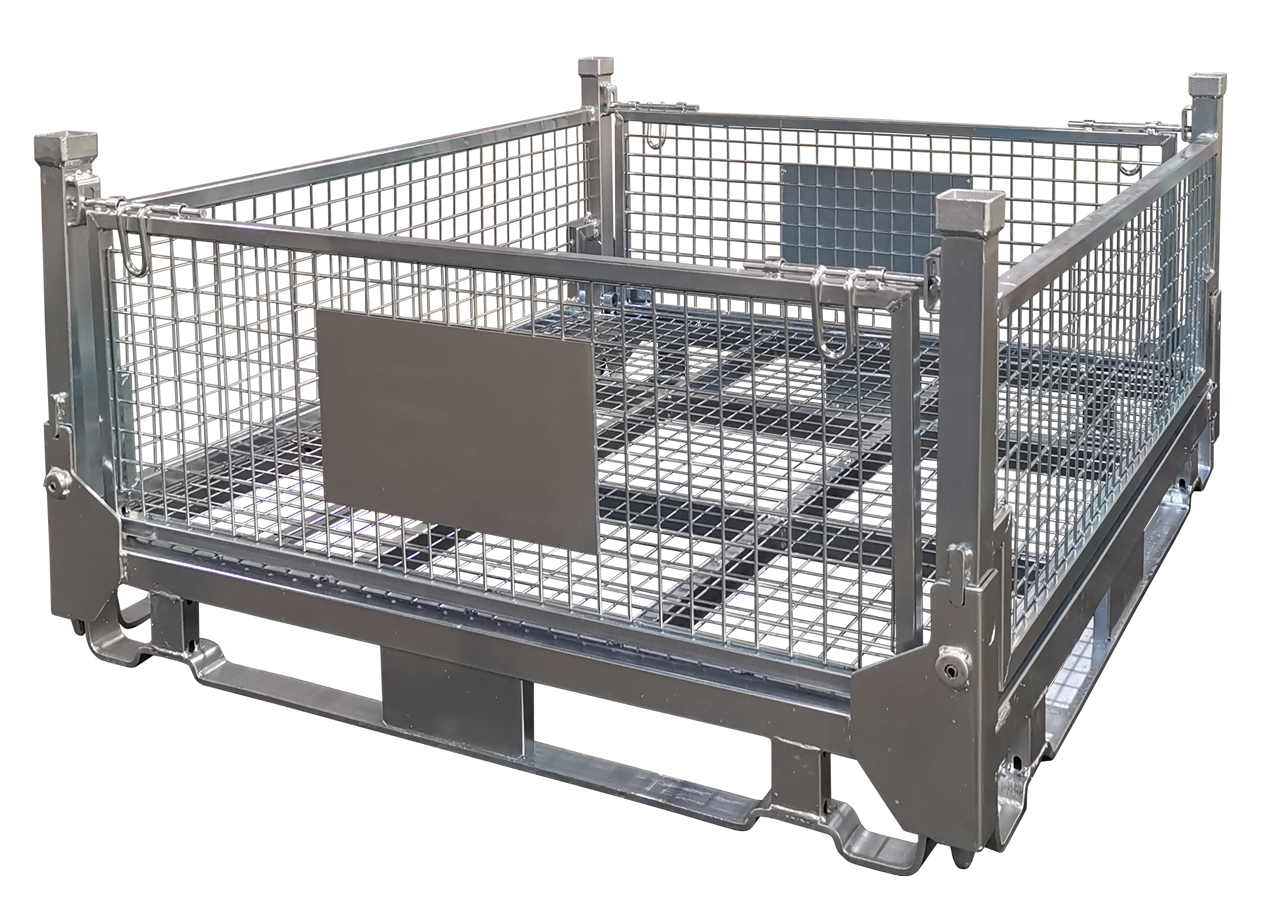 Collapsible Half Height Pallet Cage