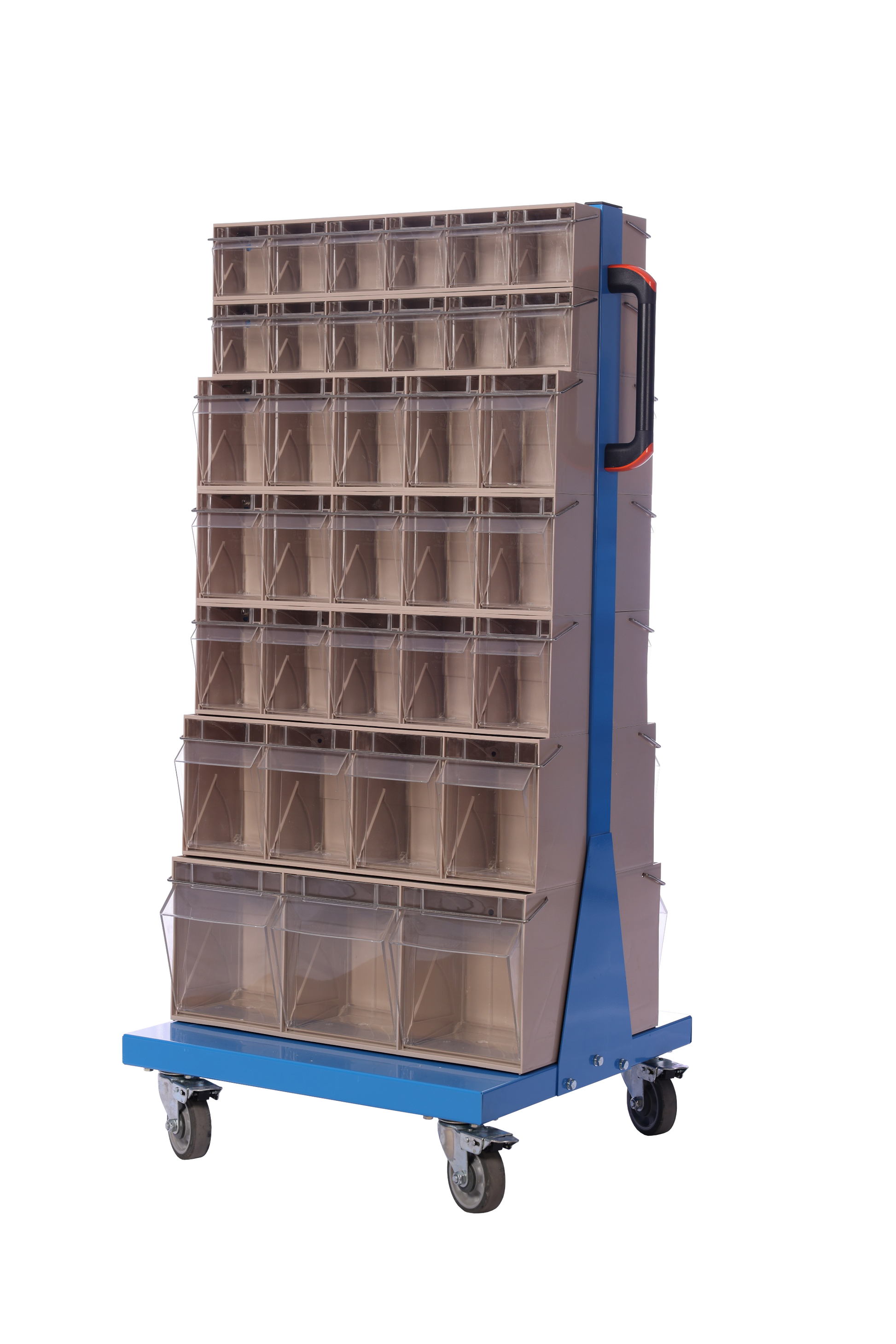 High Density Tiltbox Spare Parts Trolley