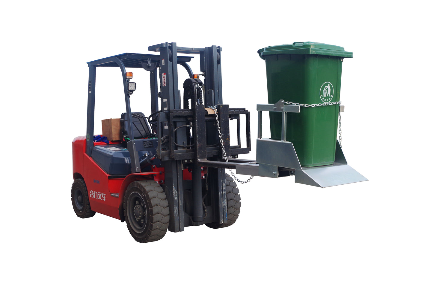 Forklift Wheelie Bin Tipper 240L