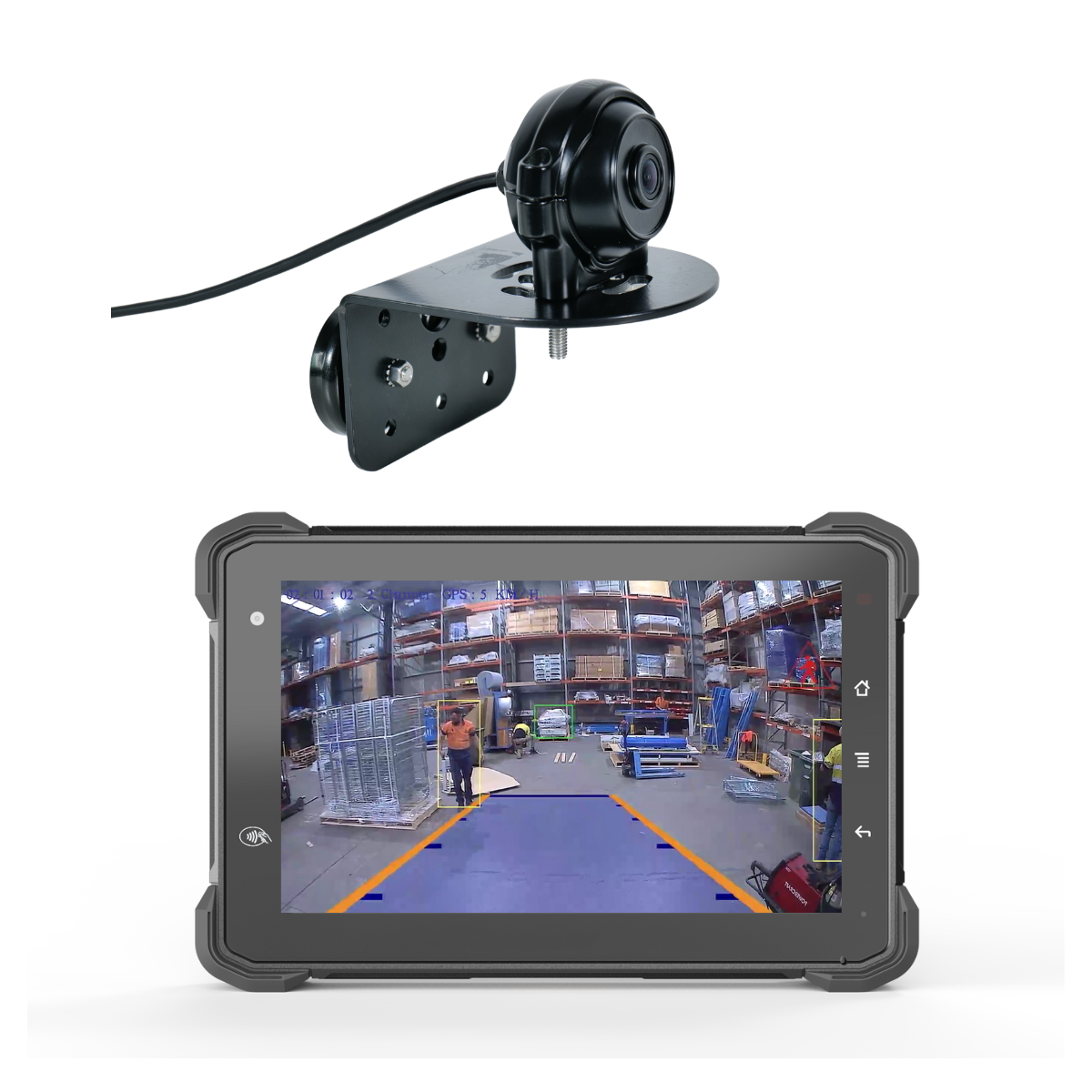 ReadyRack 
Forklift Safety Camera with AI Pedestrian Detection Starter Kit