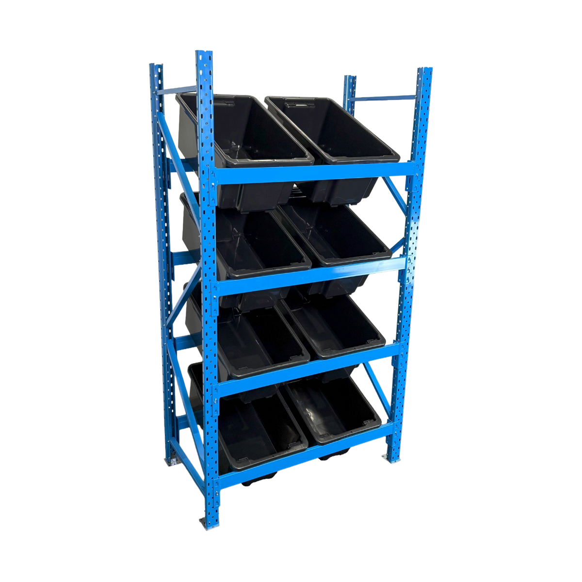 Long Span Shelving Package With Tubs 2000mm High