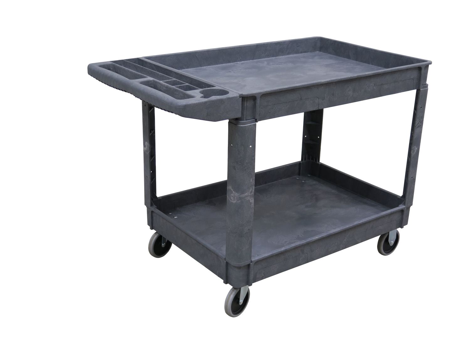 Plastic Warehouse Cart - 2 Tier