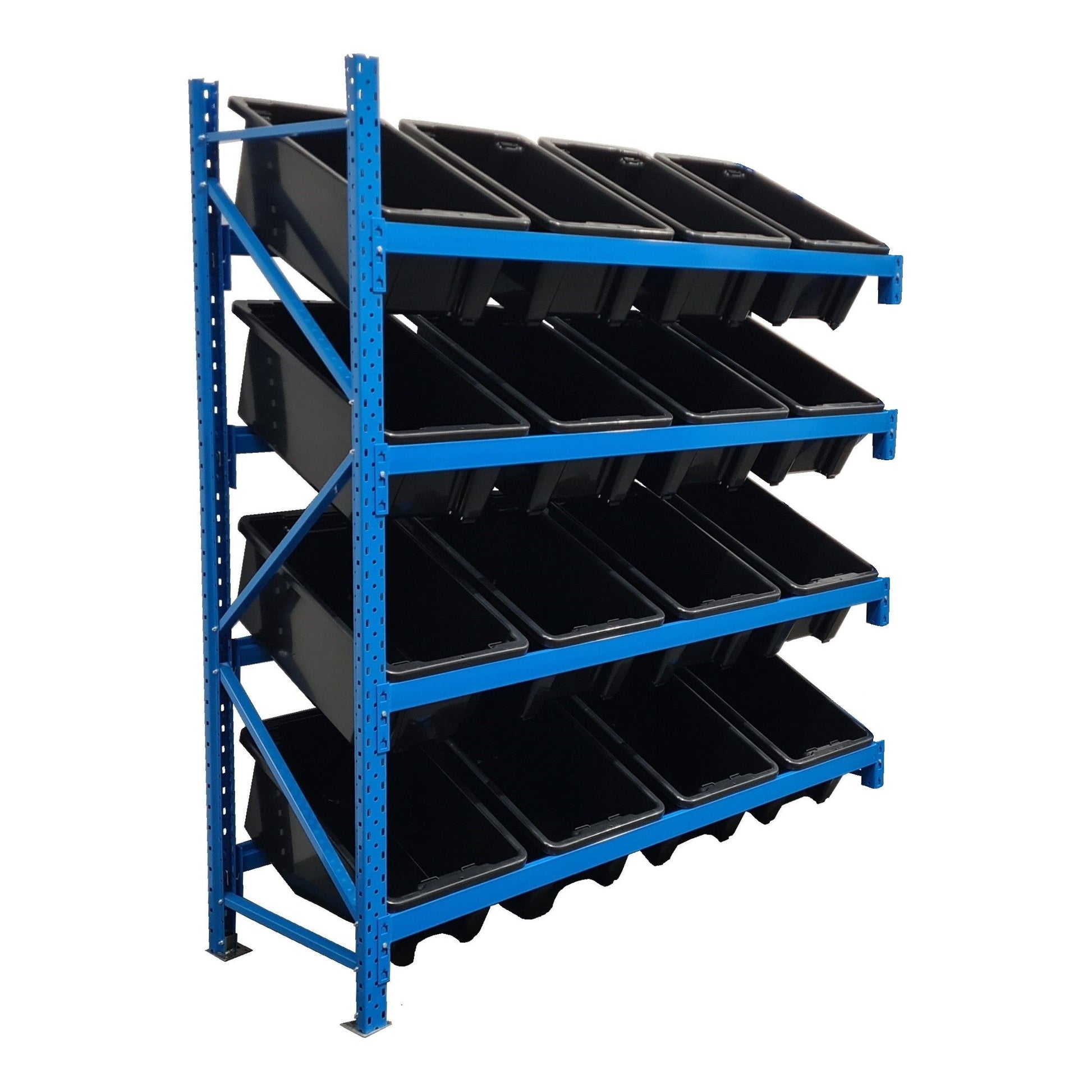 ReadyRack Long Span Shelving Package With Tubs 2000mm High Add On