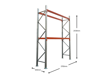 Pallet Racking Single Bay Package