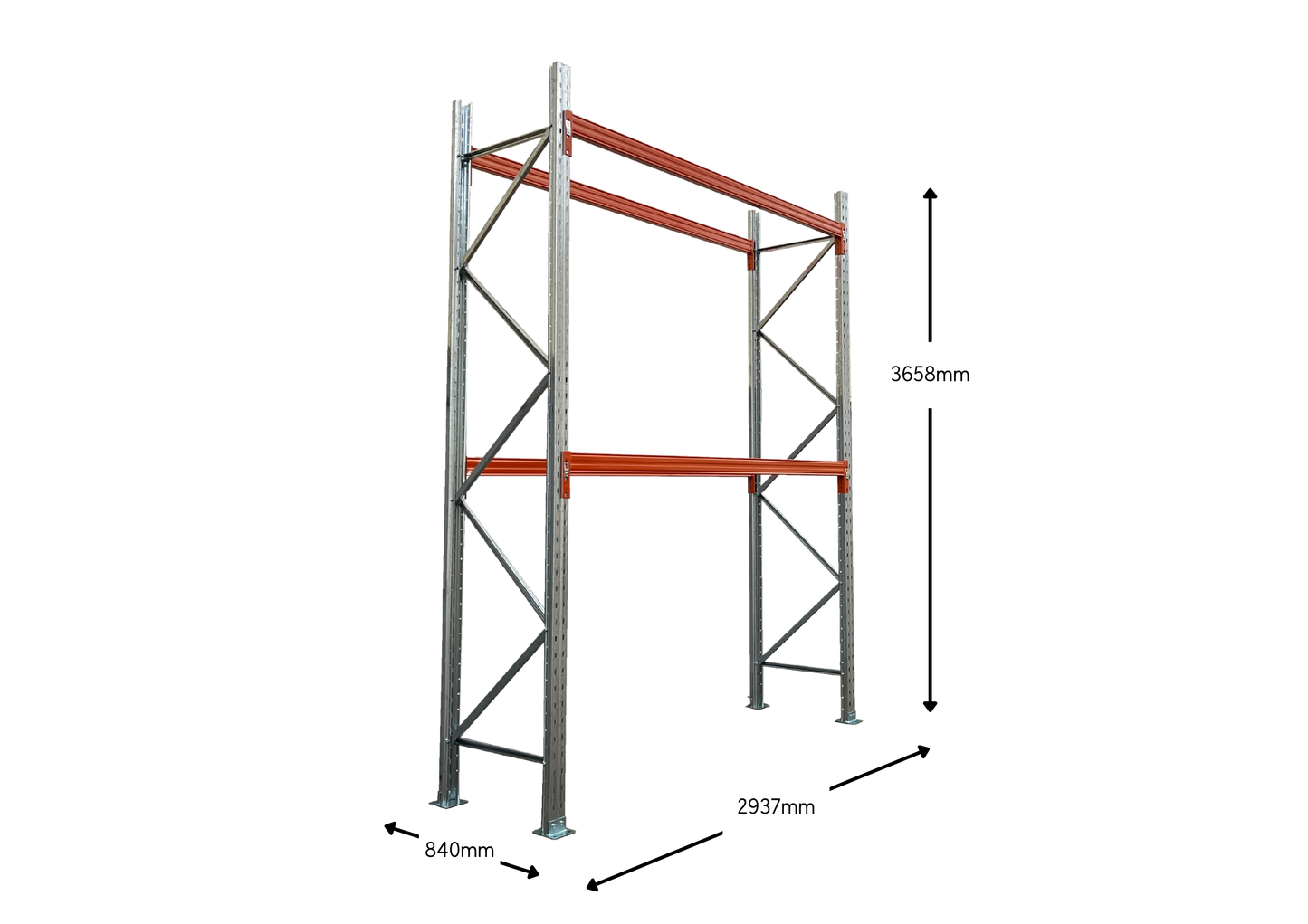 Pallet Racking Single Bay Package