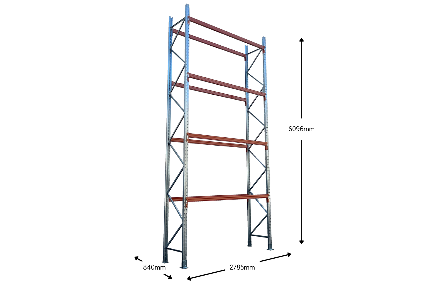 Pallet Racking Single Bay Package