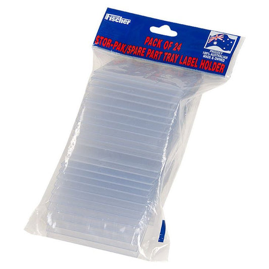 ReadyRack Plastic Label holders Pack of 24