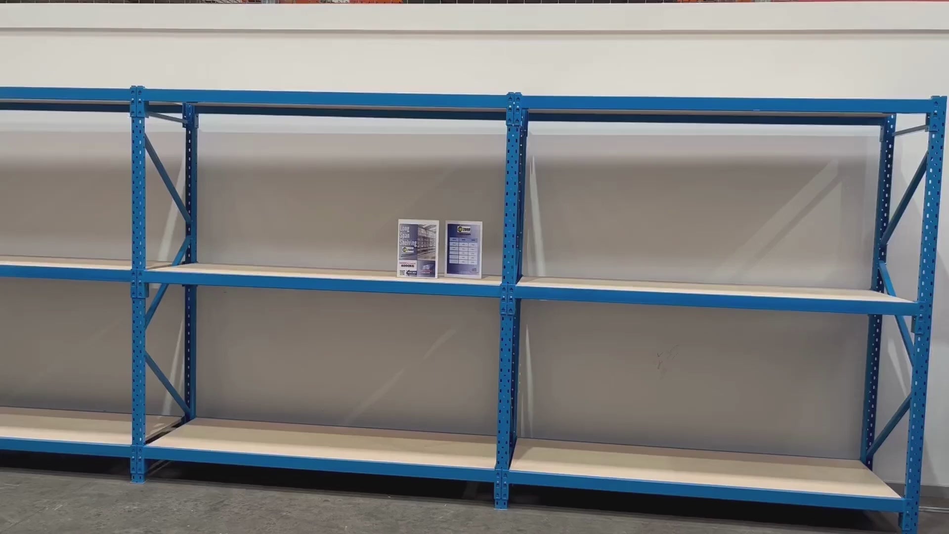 ReadyRack Long Span Shelving 3 Bay Package